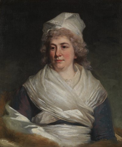 Mrs. Richard Bache Sarah Franklin by John Hoppner
