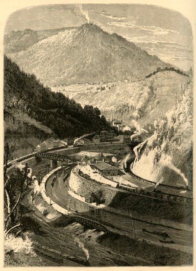 Mauch Chunk and Mount Pisgah by John J. Harley