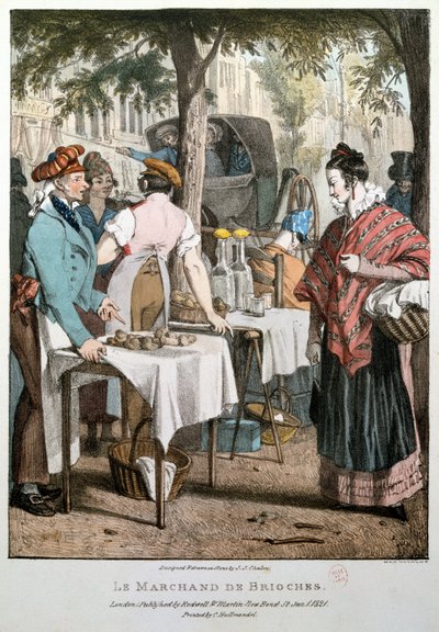 The Brioche Seller by John James Chalon