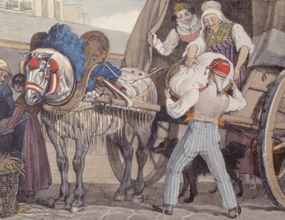 The Laundry Cart by John James Chalon