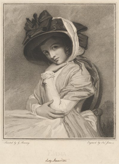 Emma, Lady Hamilton by John Jones