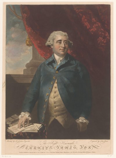 Portrait of Charles James Fox by John Jones