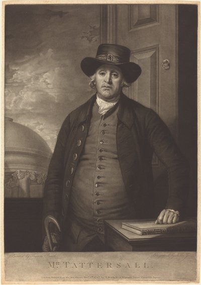 Richard Tattersall by John Jones after Thomas Beach