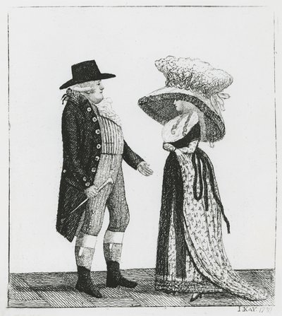 Captain Dalrymple and Penelope Macdonald by John Kay