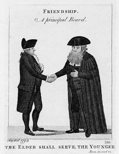 Friendship - A Principal Beard 1793 by John Kay