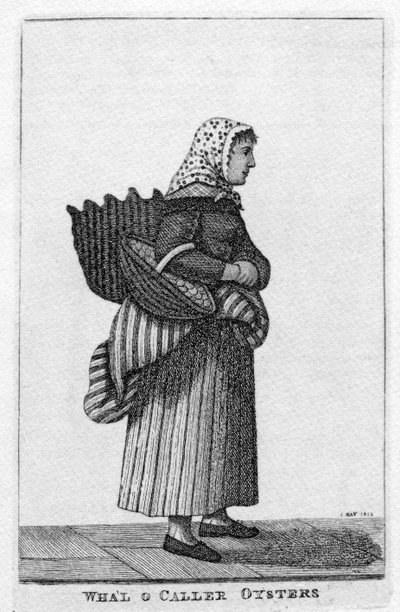 Newhaven (Edinburgh) Oyster Girl by John Kay