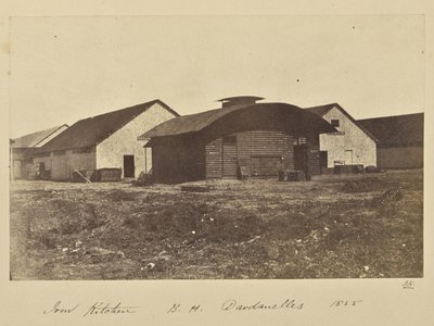 Iron Kitchen, B.H. Dardanelles 1855 by John Kirk