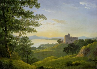 Sunset in the Western Highlands, c.1820 by John Knox