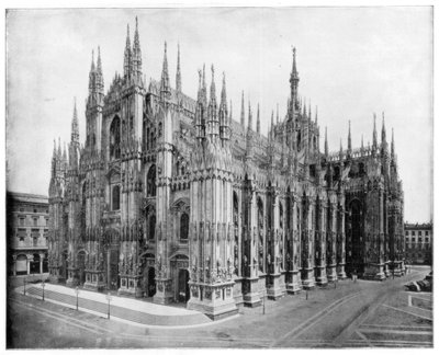 Milan Cathedral, Italy by John L. Stoddard