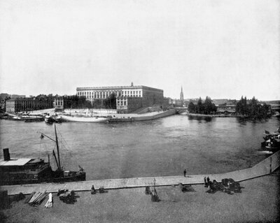 Royal Palace, Stockholm, Sweden by John L. Stoddard