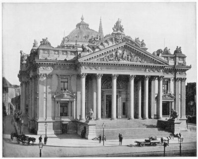 The Bourse, Brussels by John L. Stoddard