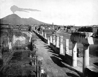 The Forum, Pompeii, Italy by John L. Stoddard