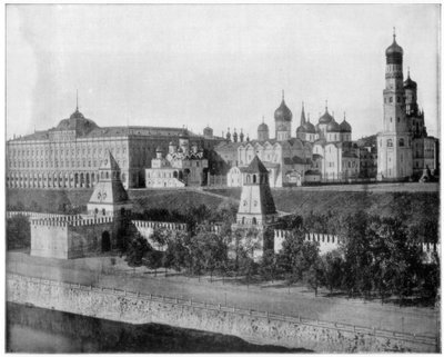 The Kremlin, Moscow, Late 19th Century by John L. Stoddard