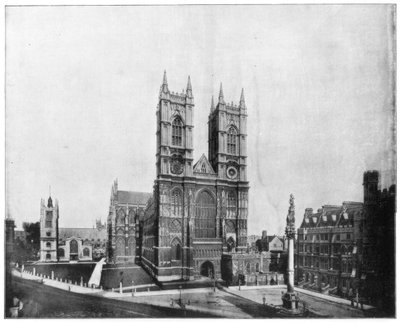 Westminster Abbey, London, late 19th century by John L. Stoddard