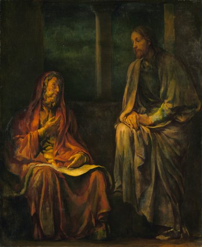 Visit of Nicodemus to Christ, 1880 by John La Farge