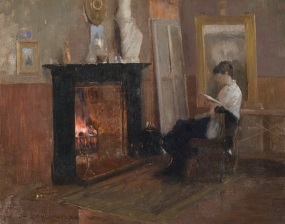 A Quiet Day in the Studio by John Lavery