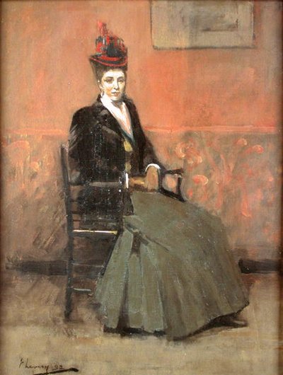 Mrs Agnes Jean MacIntyre by John Lavery