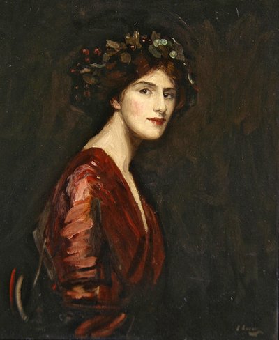 Mrs Ralph Peto as Bacchante by John Lavery
