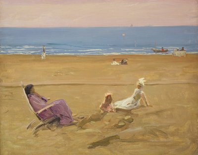 On the Beach by John Lavery