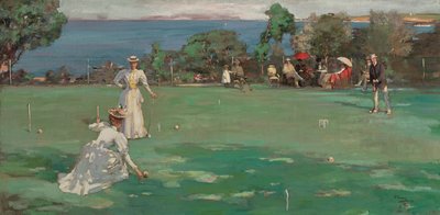 The Croquet Party by John Lavery