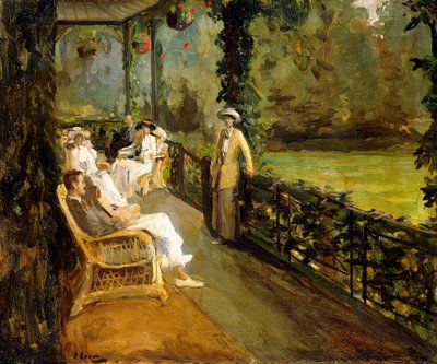 The Veranda by John Lavery