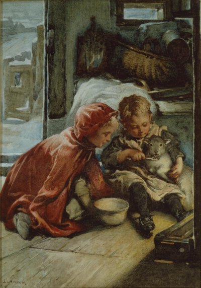 Feeding the Lamb by John Lawson