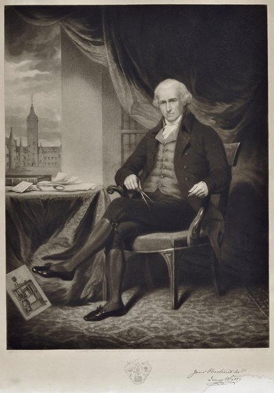 James Watt by John Le Conte