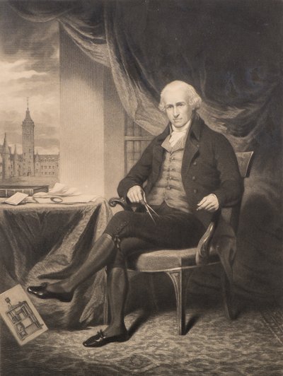 James Watt by John Le Conte