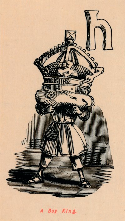 A Boy King by John Leech