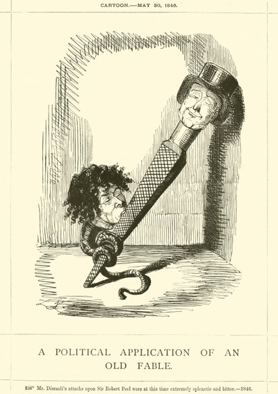 A Political Application of an Old Fable by John Leech