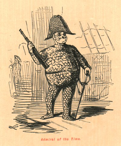 Admiral of the Time by John Leech