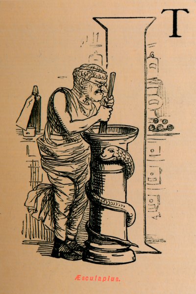 Aesculapius by John Leech