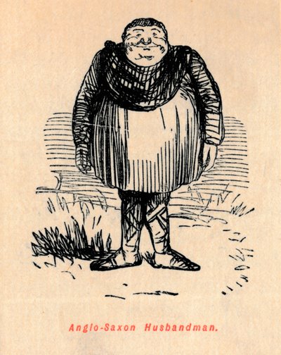 Anglo-Saxon Husbandman by John Leech