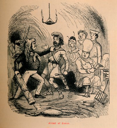 Arrest of Eunus, 1852 by John Leech