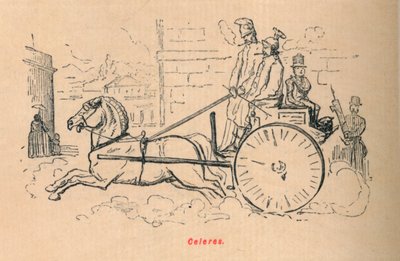 Celeres, 1852 by John Leech