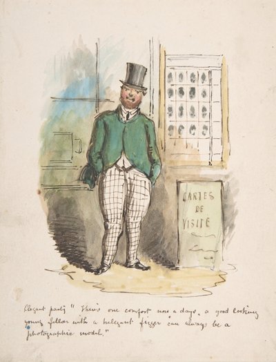 Comic Sketch, 1837-64 by John Leech