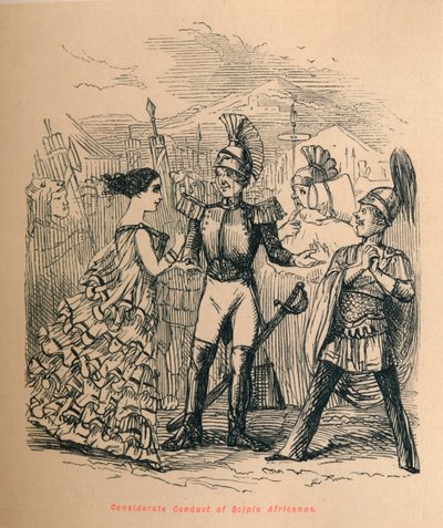 Considerate Conduct of Scipio Africanus by John Leech