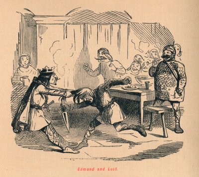 Edmund and Leof by John Leech