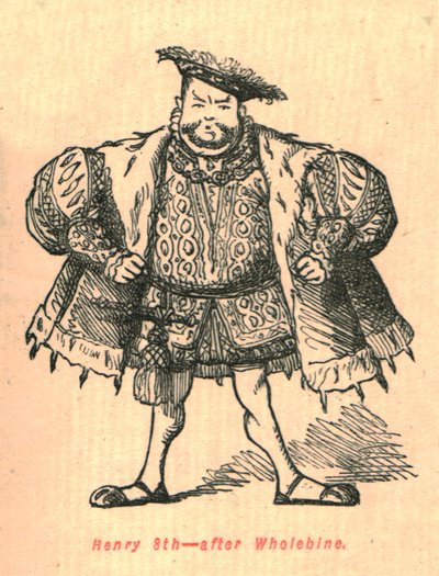 Henry VIII - After Holbein by John Leech