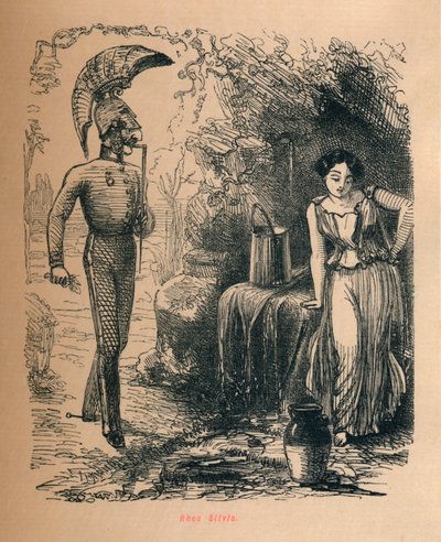 Rhea Silvia by John Leech