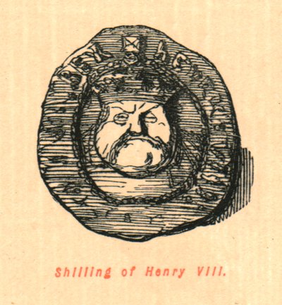 Shilling of Henry VIII by John Leech