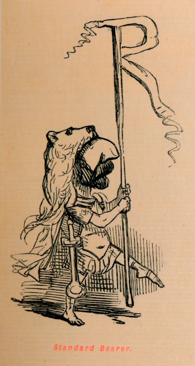 Standard Bearer, 1852 by John Leech