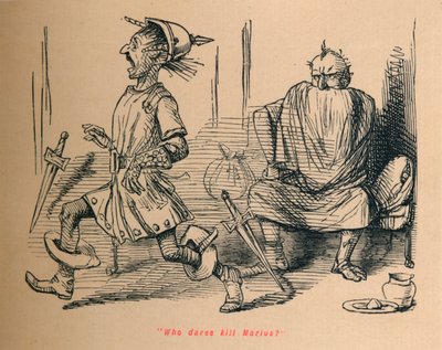 Who dares kill Marius by John Leech