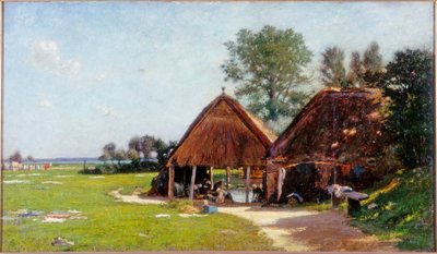 Washing Place, Normandy by John Leslie Thomson