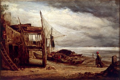 A Coast Scene, 1860 by John Linnell