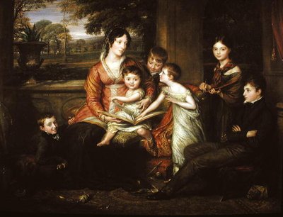 Lady Torrens and Her Family, 1820 by John Linnell