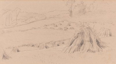 The Harvest Field by John Linnell