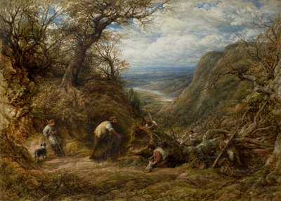 The Hollow Tree by John Linnell