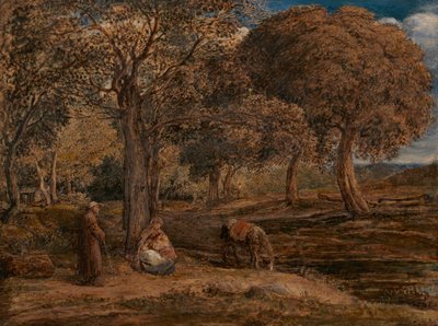 The Rest on the Flight into Egypt by John Linnell