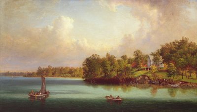 Summer Day on the Lake by John Linton Chapman